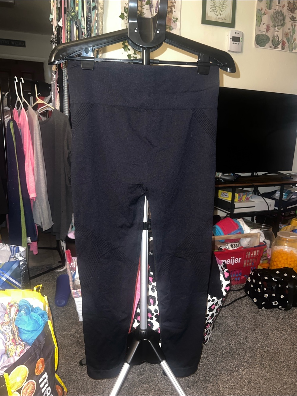 Women’s Black High-Waist Active Leggings
